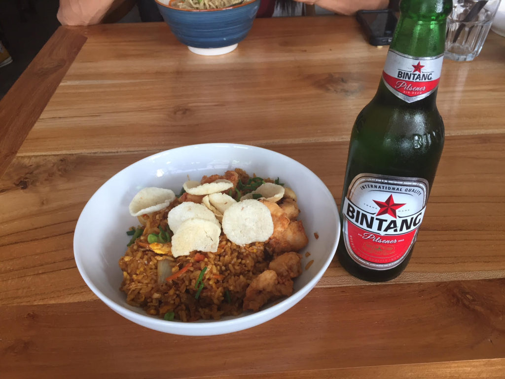Last beer in Bali