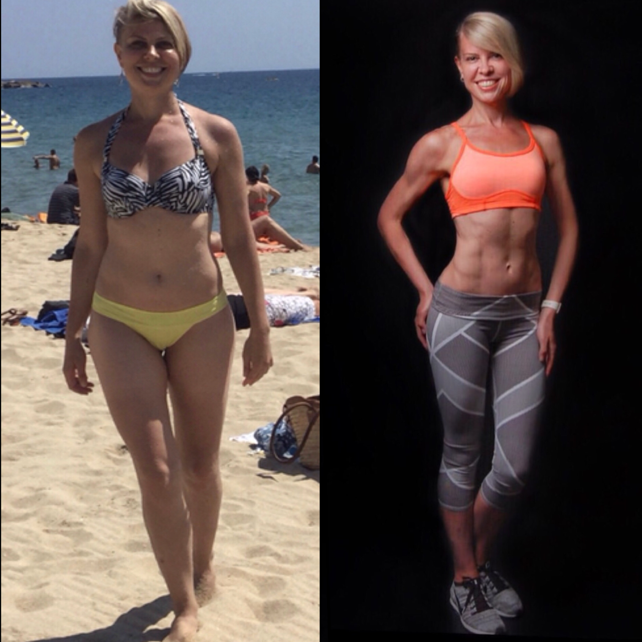 Mighty Transformation client before and after