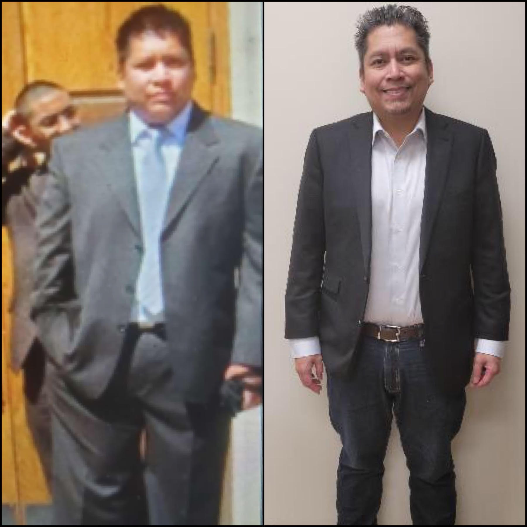 Mighty Transformation client before and after